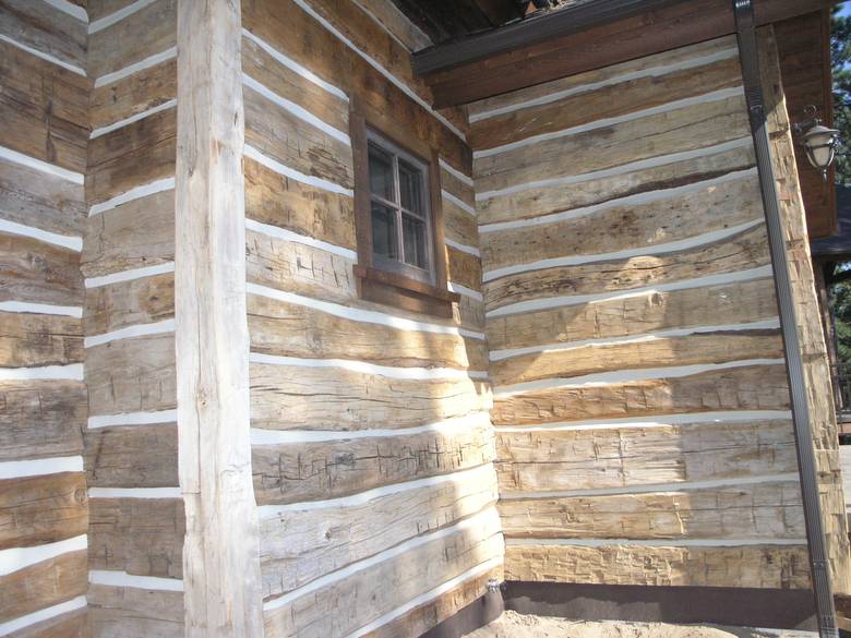 Hand-Hewn Skins Siding